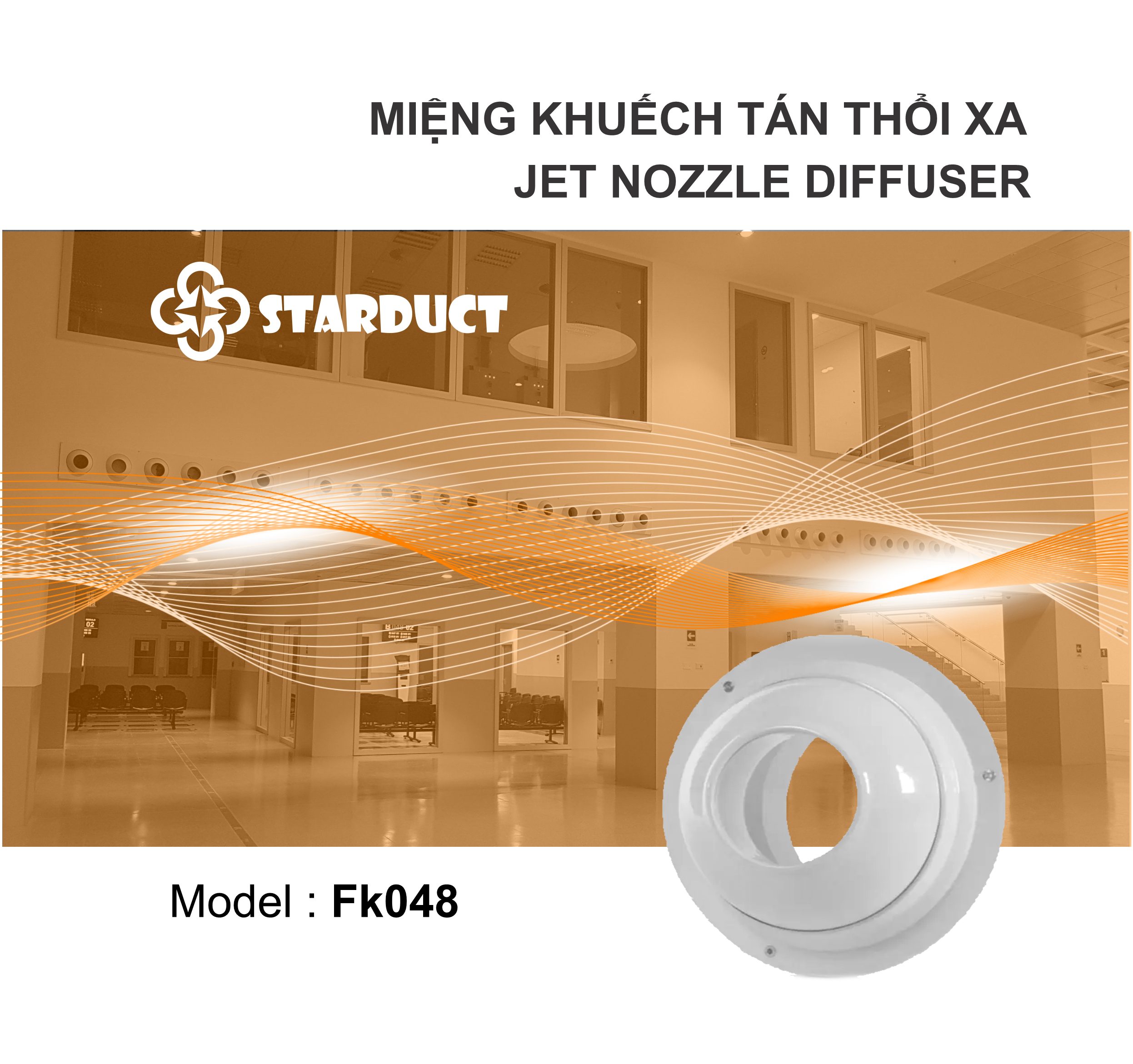 Jet Nozzle Diffuser - Miệng khuếch tán thổi xa - FK048